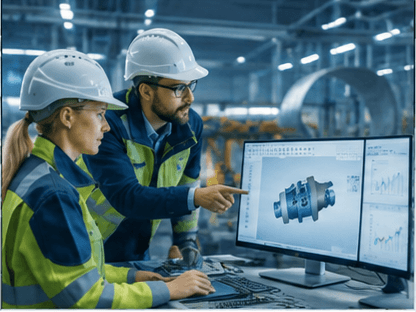 ProjectCenter+ Gantt timeline for manufacturing NPI projects